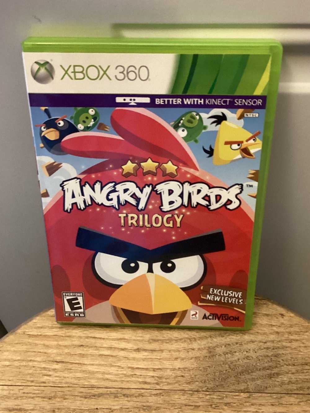 Angry Birds Trilogy Microsoft Xbox 360 works with Kinect Sensor also